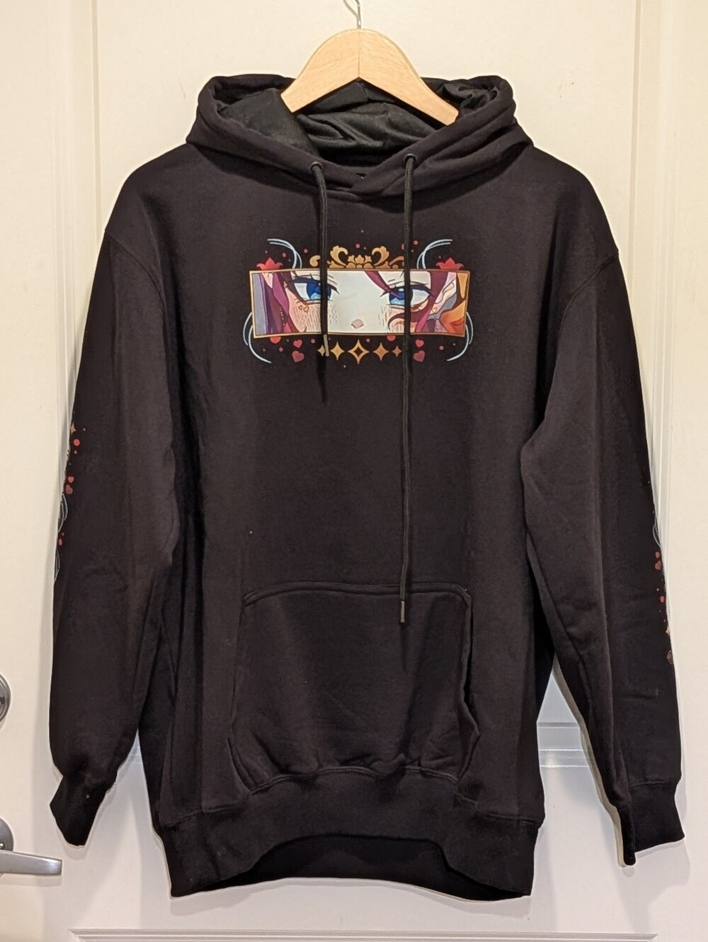 EUC UWU Market 2X Bagel Gremlin Heartbreaker Fleece Lined Hoodie